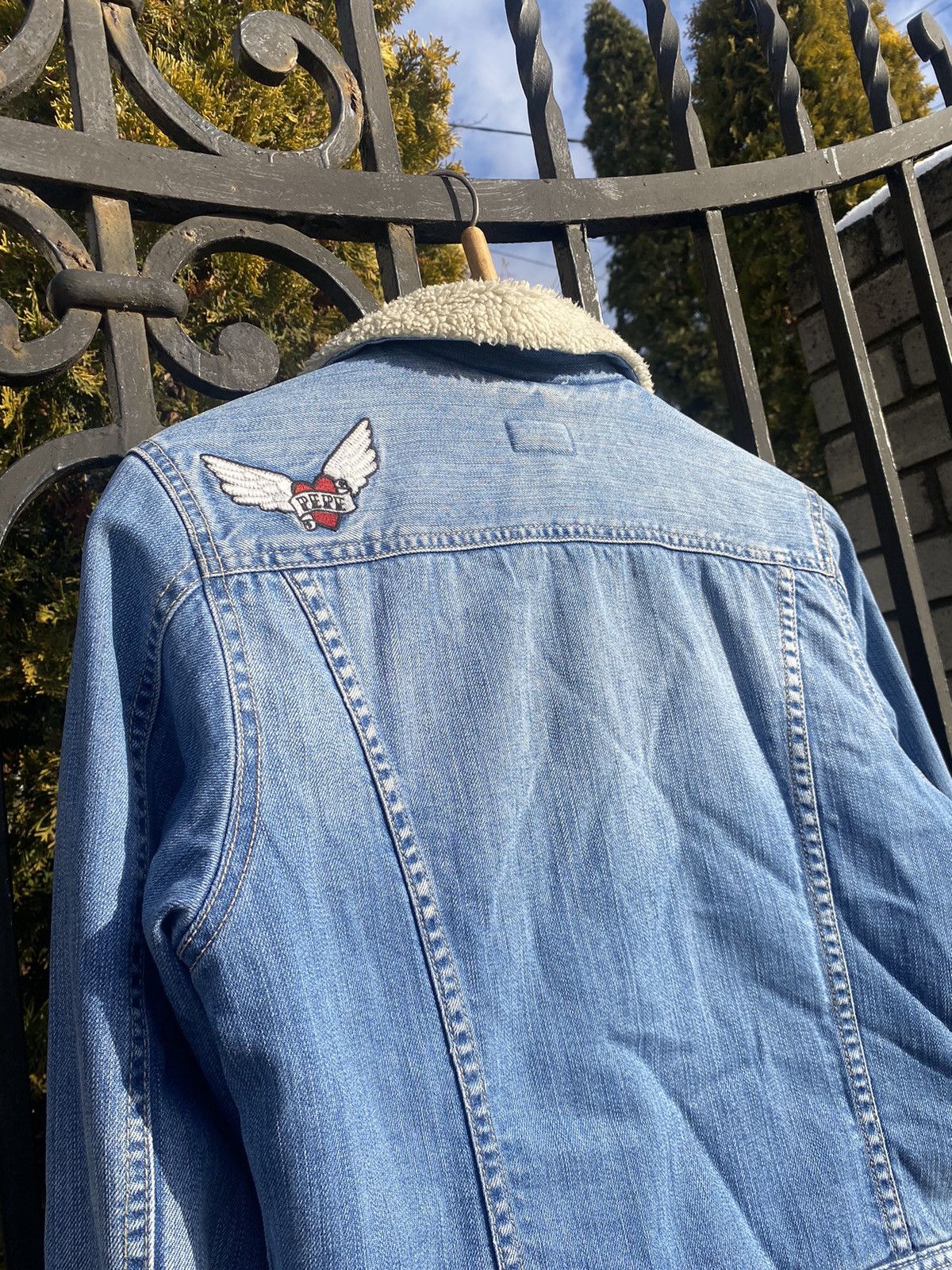 Pepe Jeans × Vintage Pepe Jeans London Denim Woman Jacket Blue Size M / US 6-8 / IT 42-44 - 18 Thumbnail