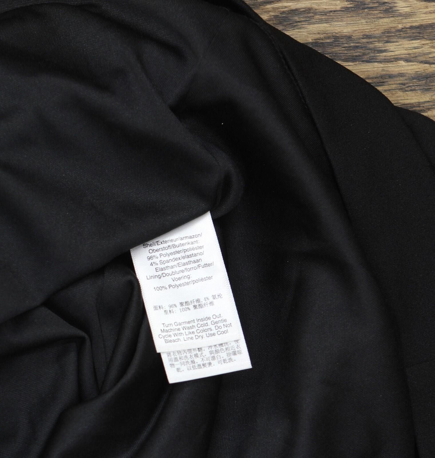 DKNY New Dkny Sheath A-line Button Front Dress Ponte Black 10 Size L / US 10 / IT 46 - 5 Thumbnail