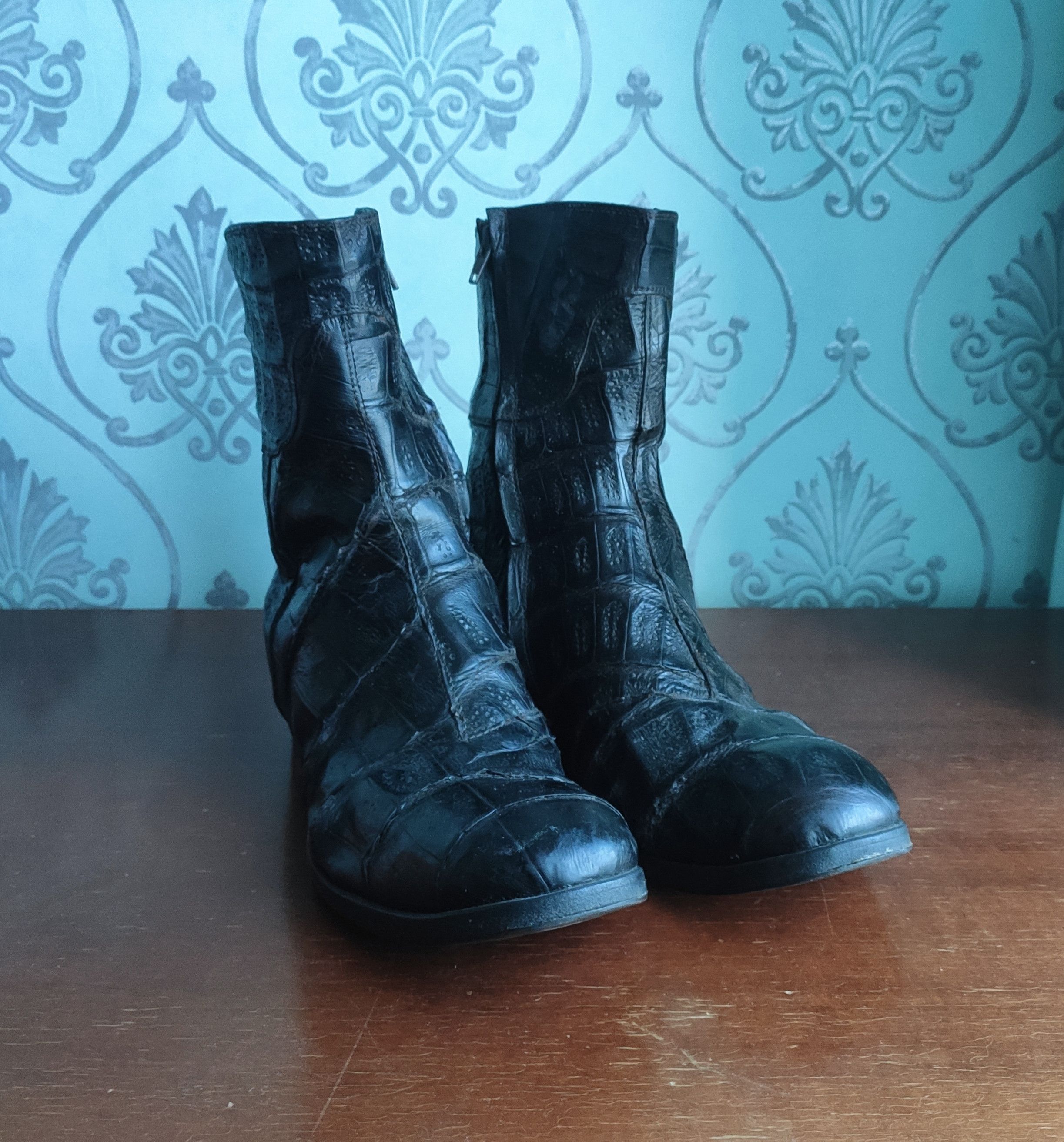 Gianni Barbato GRAIL! Alligator boots.Like Isaac Sellam or Guidi Size US 8.5 / EU 41-42 - 4 Thumbnail