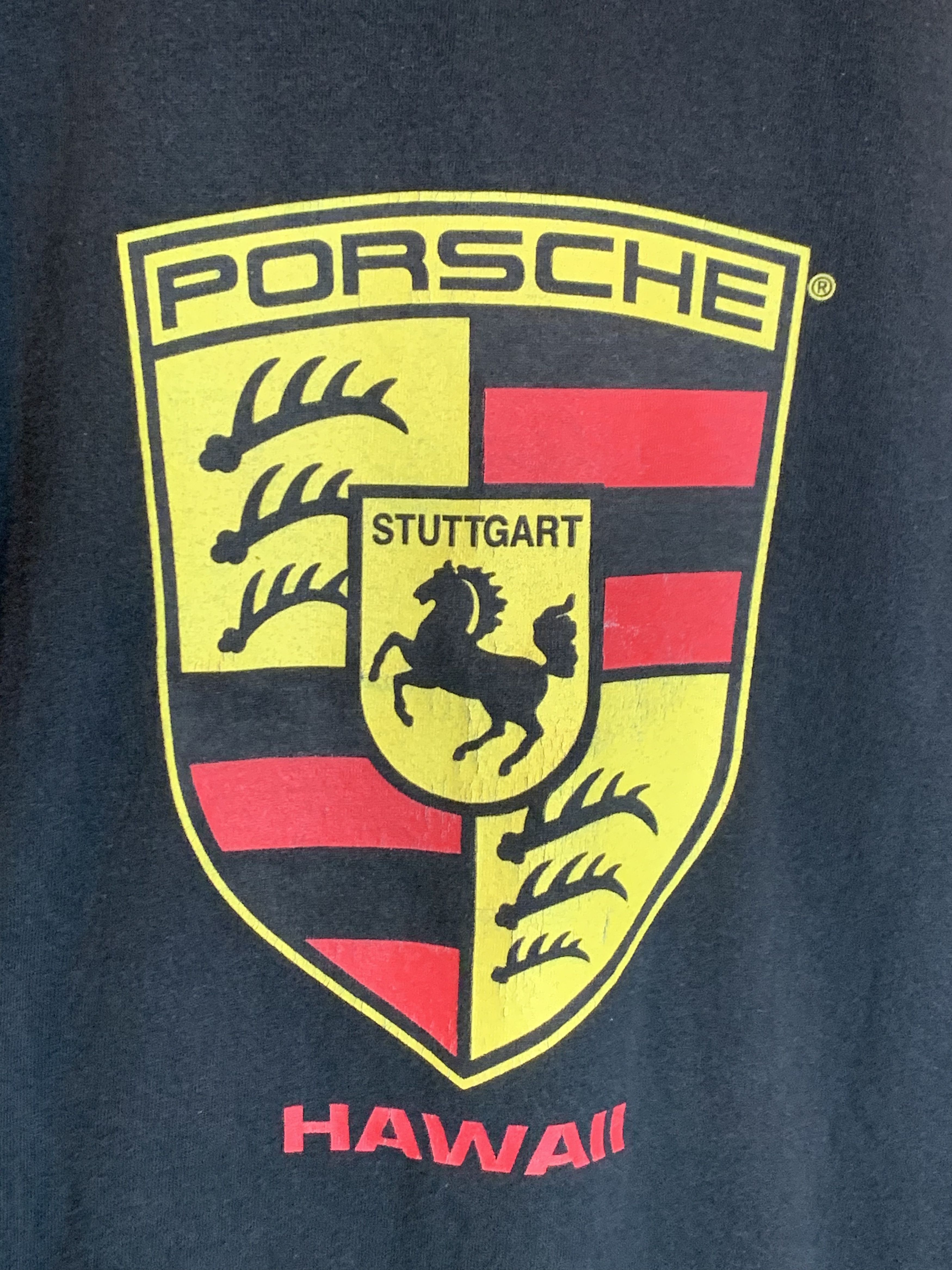 Vintage *RARE* Vintage 90’s Porsche Hawaii Car Logo T-Shirt - Medium Size US M / EU 48-50 / 2 - 5 Thumbnail