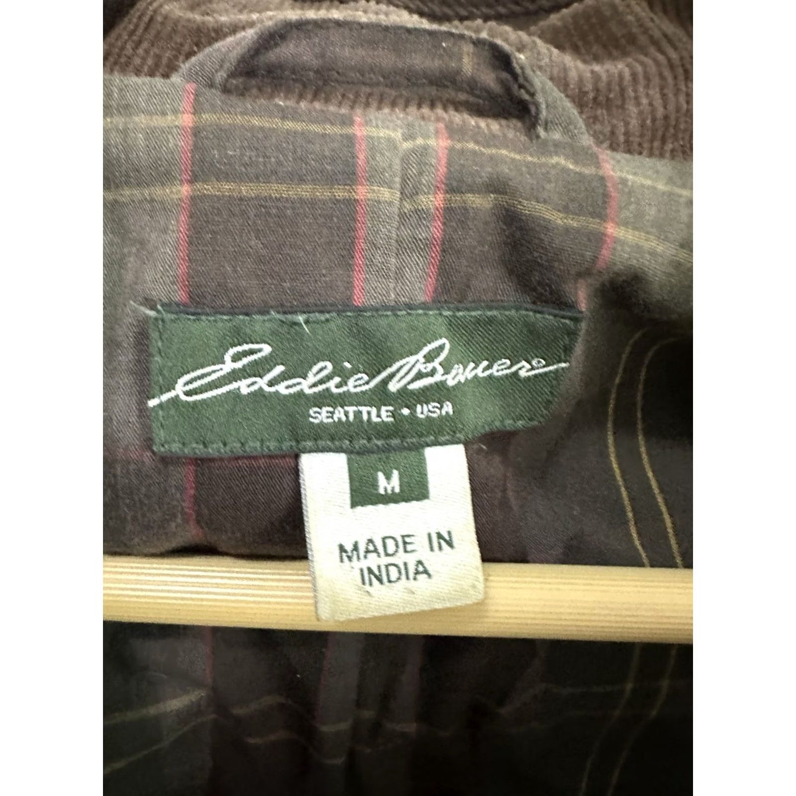 Eddie Bauer Eddie Bauer Women's Green Mountain Outdoor Wax Jacket Size M Size M / US 6-8 / IT 42-44 - 3 Thumbnail