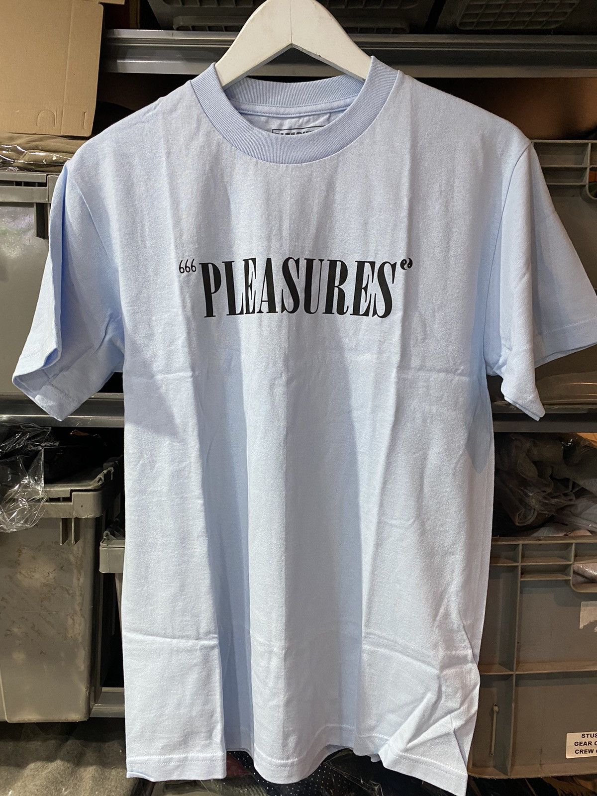 Pleasures SU19 DS Pleasures Balance Logo T-Shirt Size US M / EU 48-50 / 2 - 1 Thumbnail