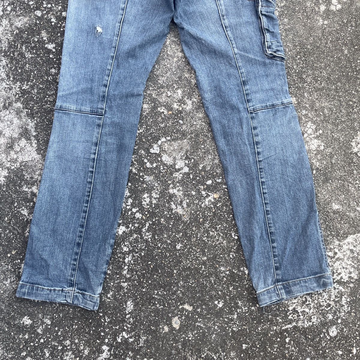 Japanese Brand Vintage Unbranded Tactical Mulitpocket Distressed Denim Size US 32 / EU 48 - 9 Thumbnail