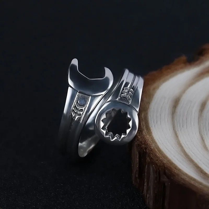 Jewelry × Vintage Wrench Unisex Ring Jewelry Size ONE SIZE - 5 Thumbnail