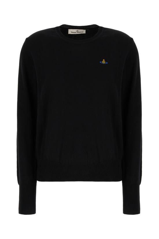 Vivienne Westwood VIVIENNE WESTWOOD Women Sweater 1803002SY001V N401 BLACK Size S / US 4 / IT 40 - 1 Thumbnail