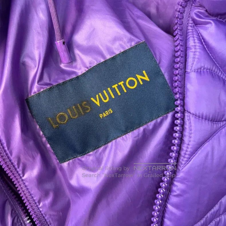 Louis Vuitton Louis Vuitton Purple Hooded Jacket- Size US M / EU 48-50 / 2 - 5 Thumbnail