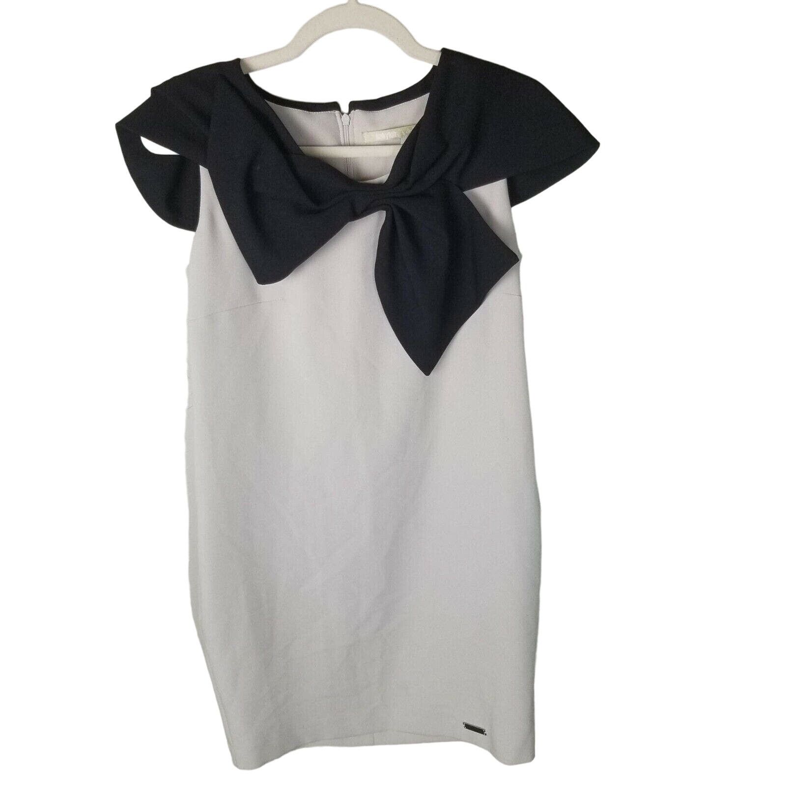 Babylon Babylon Womens Bow Mini Dress Size 6 Designer Cocktail Party Size M / US 6-8 / IT 42-44 - 1 Thumbnail