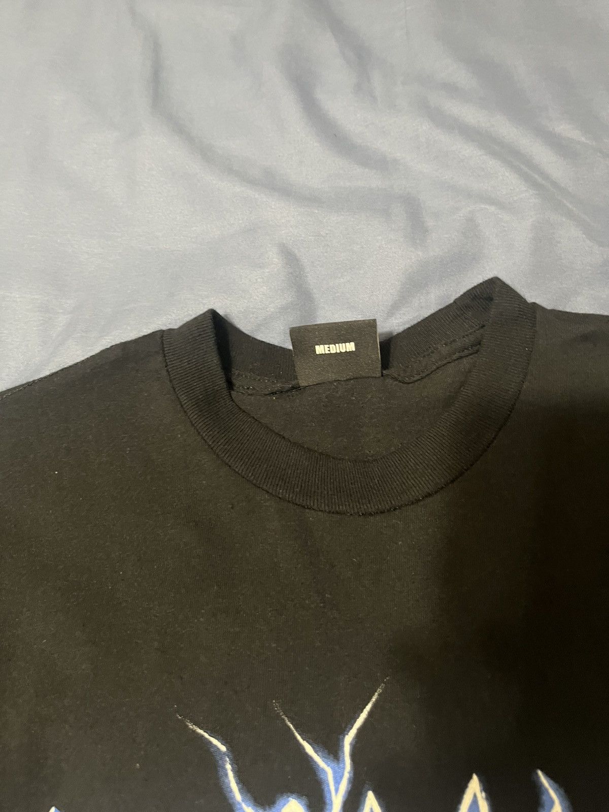 Revenge Revenge Black Tee Lightning Logo Size US M / EU 48-50 / 2 - 4 Thumbnail