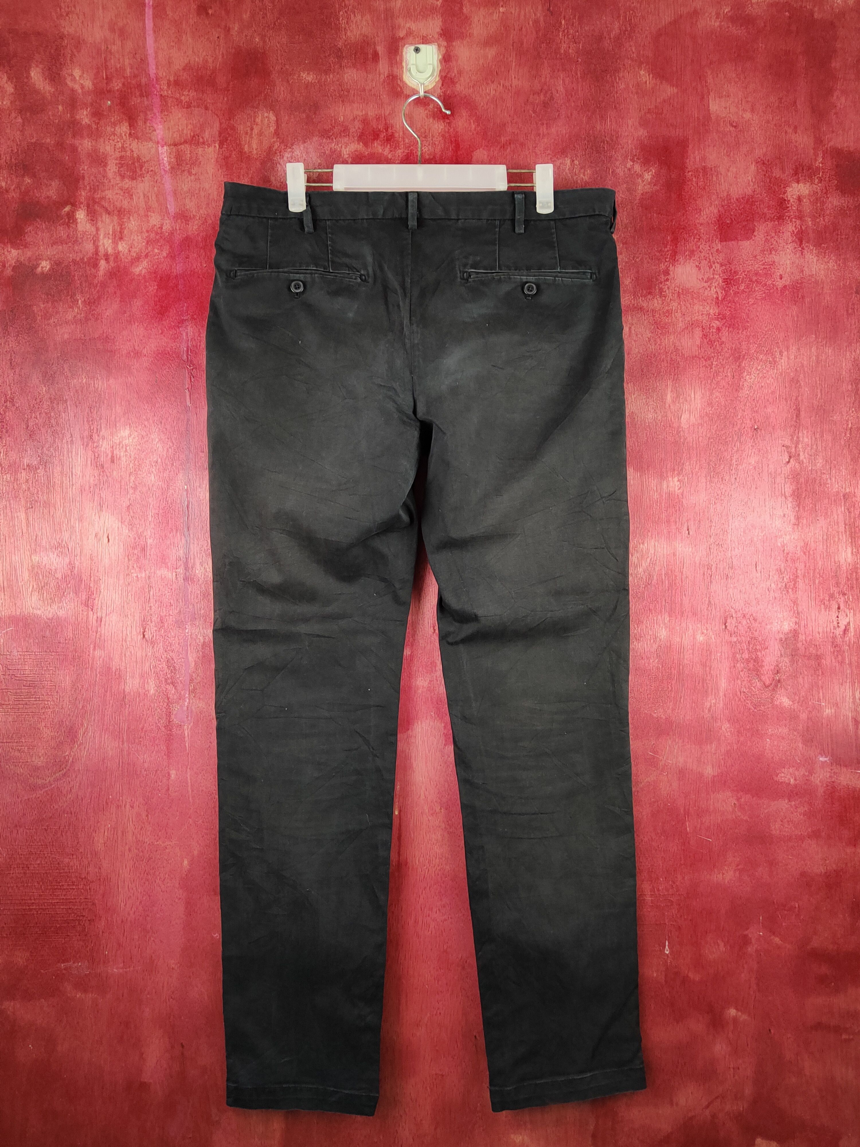 Japanese Brand × Uniqlo Uniqlo Black Faded Multipocket Casual Pants #S1465 Size US 36 / EU 52 - 7 Thumbnail