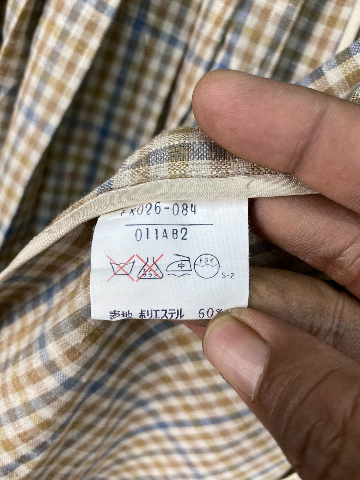 Burberry Vintage Burberrys Tartan Skirts Size 26" / US 2 / IT 38 - 6 Thumbnail