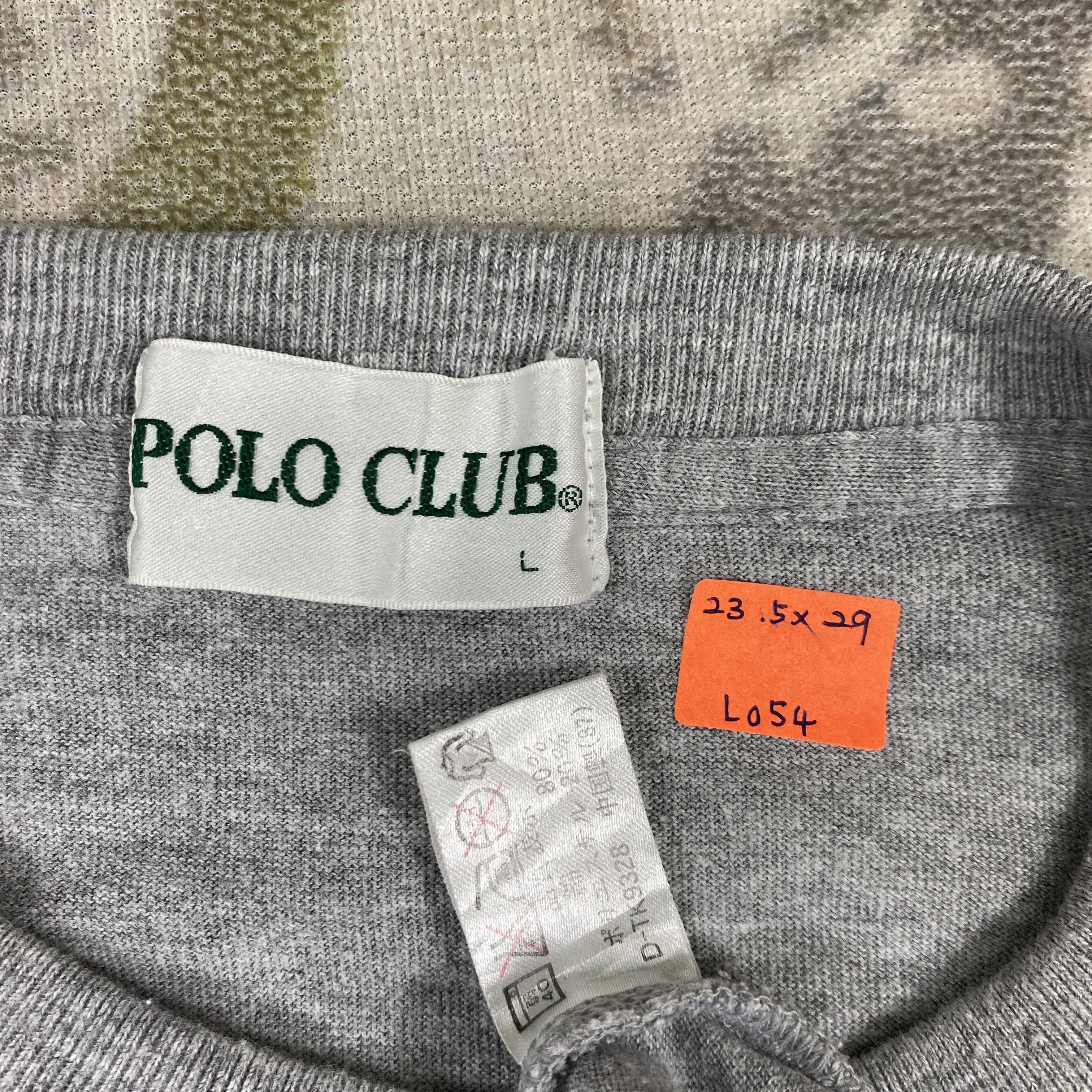Polo Ralph Lauren Vintage Polo Club T-Shirt - L054 Size US L / EU 52-54 / 3 - 4 Thumbnail