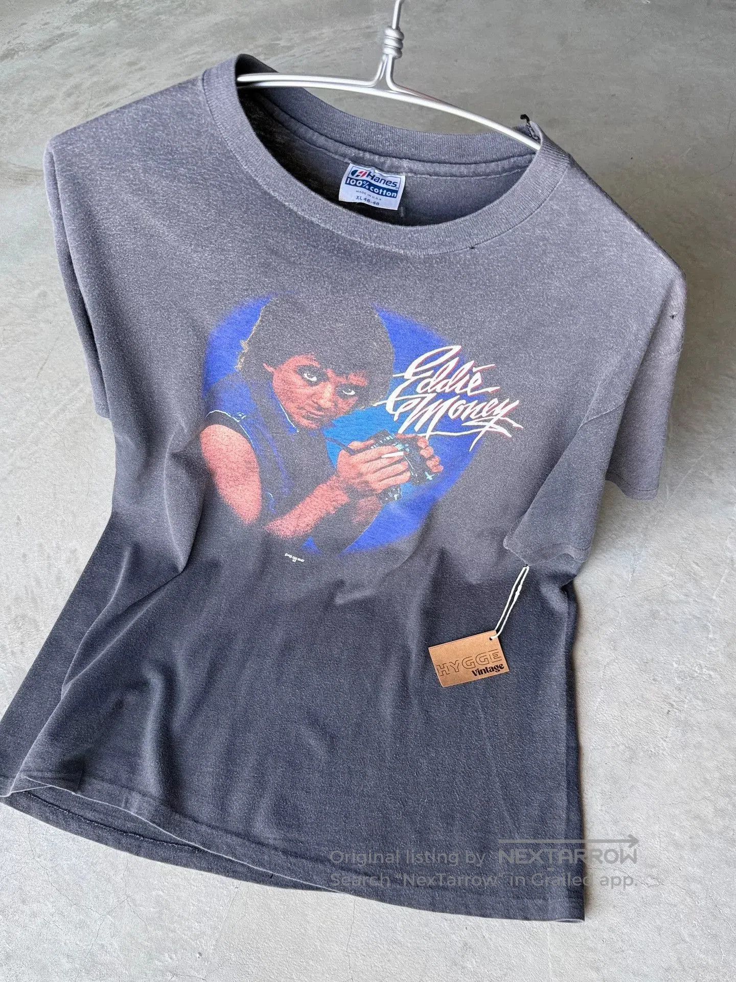 Vintage Vintage 80s Eddie Money Party Tour Tee. Size US XL / EU 56 / 4 - 8 Thumbnail