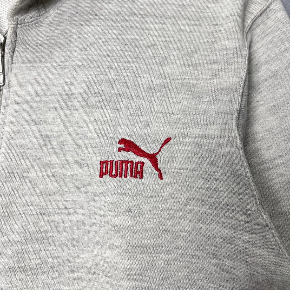 Puma Vintage Puma Zip Hoodie Grey Small Logo Size US M / EU 48-50 / 2 - 3 Thumbnail