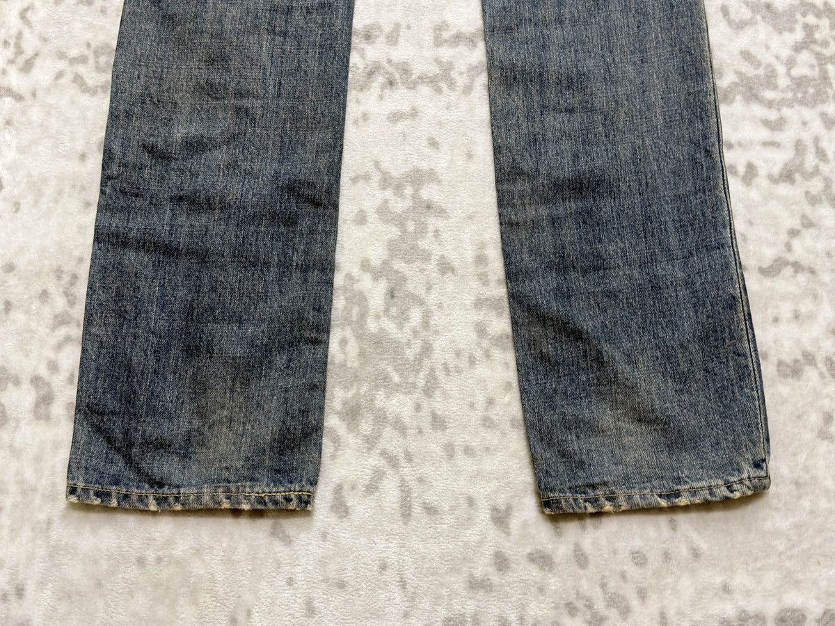 Schlussel Schlussel Distressed Snake Patch Y2K Grunge Denim Jeans Size US 29 - 14 Thumbnail