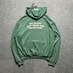 Kanye best sale vetements hoodie