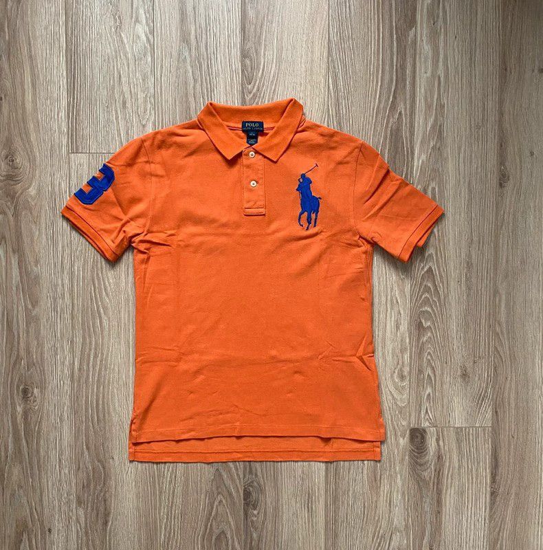 Pre-owned Polo Ralph Lauren X Vintage Polo Ralph Laurent 3 In Orange