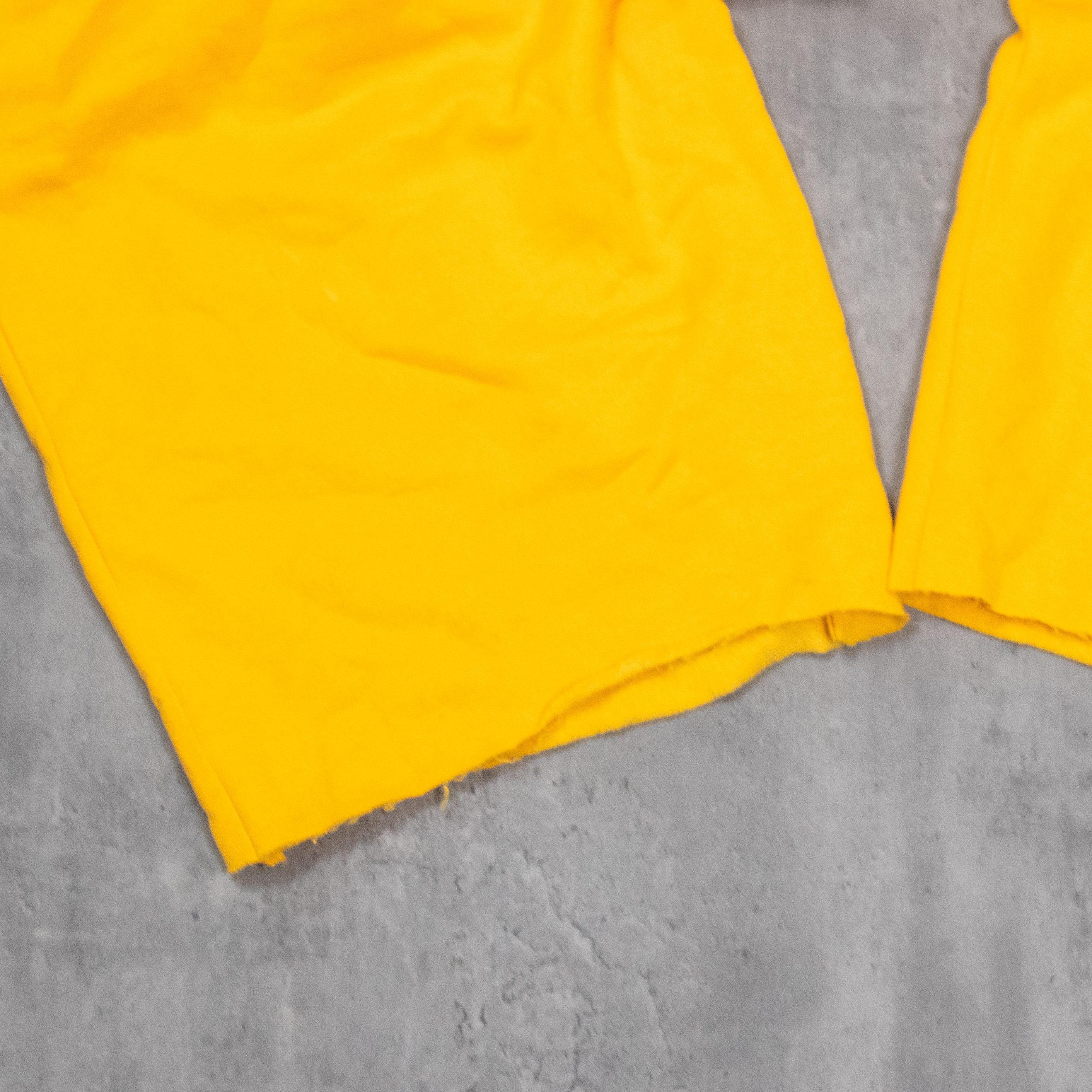 Handmade Y2K 00's Baggy Relax Fit Wide Yellow Sweatpant's Size US 44 / EU 60 - 13 Thumbnail
