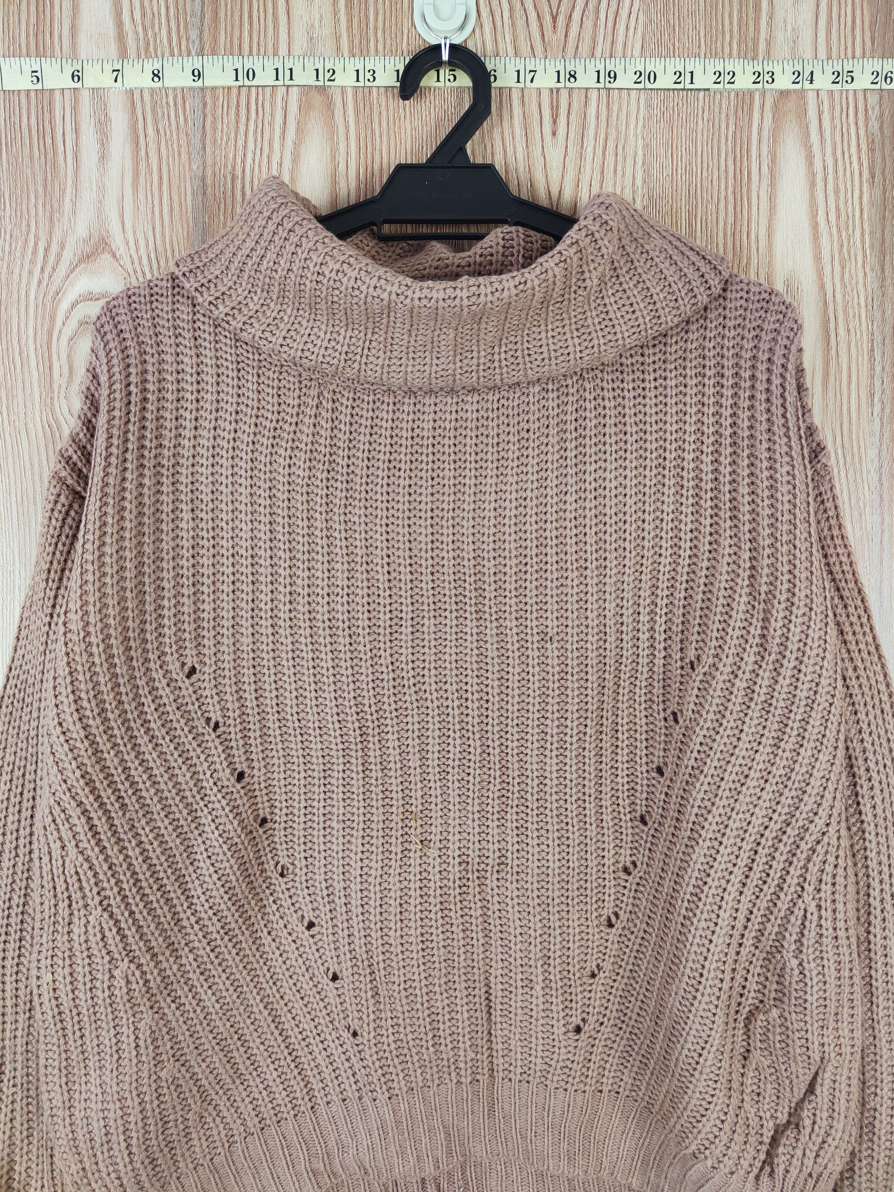 Japanese Brand One Way Brown Knitwear Sweatshirts #W298 Size US L / EU 52-54 / 3 - 2 Thumbnail