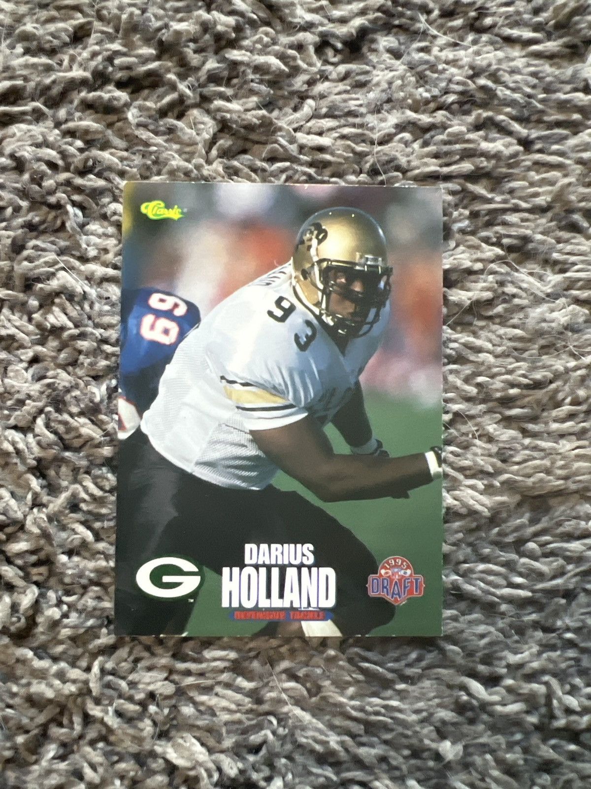NFL 1995 Classic #40 Darius Holland Card Size ONE SIZE - 1 Thumbnail