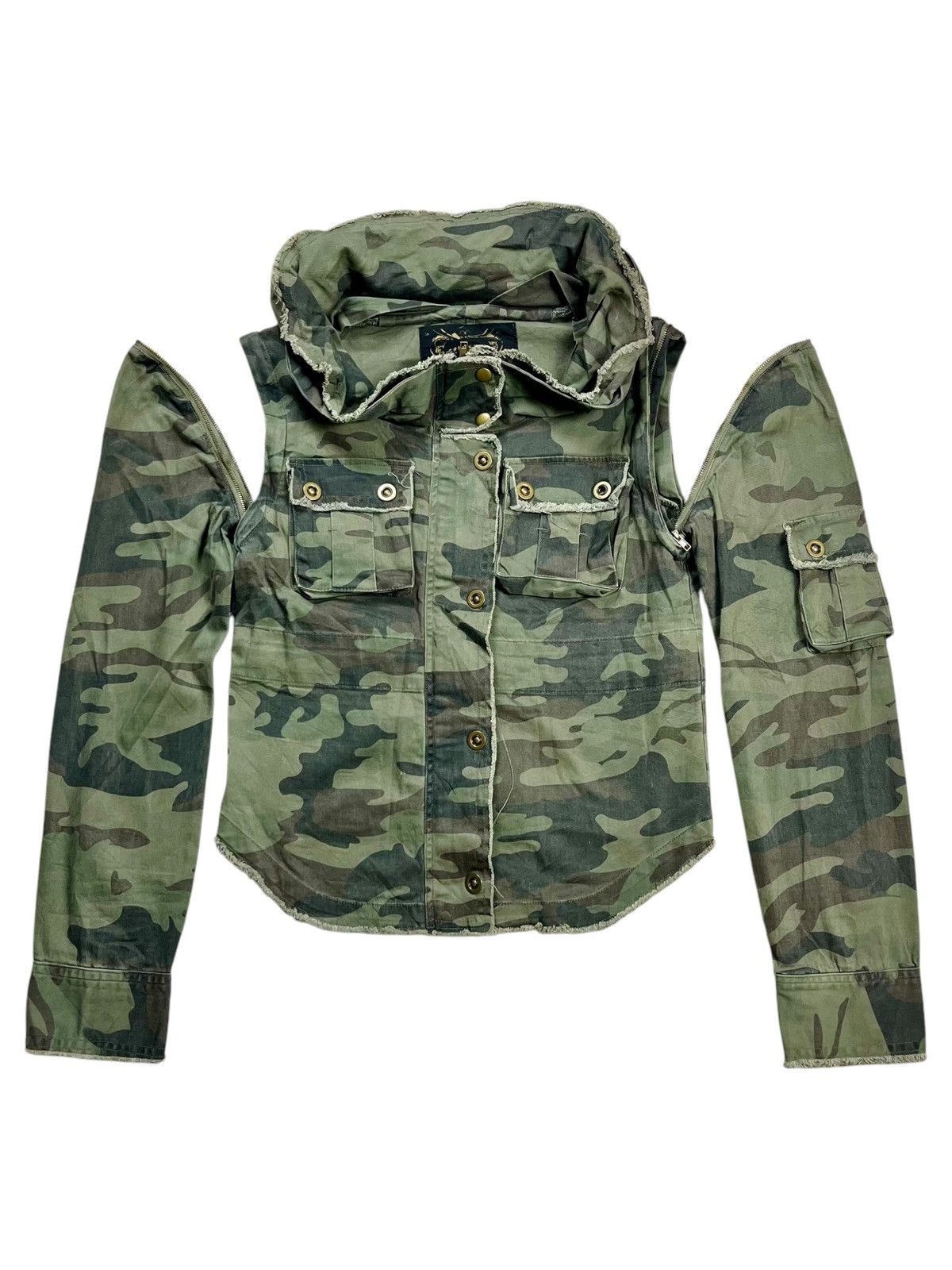 If Six Was Nine 2000s Zerosaii - Apocalypse Infantry Bono Jacket Size US M / EU 48-50 / 2 - 1 Thumbnail
