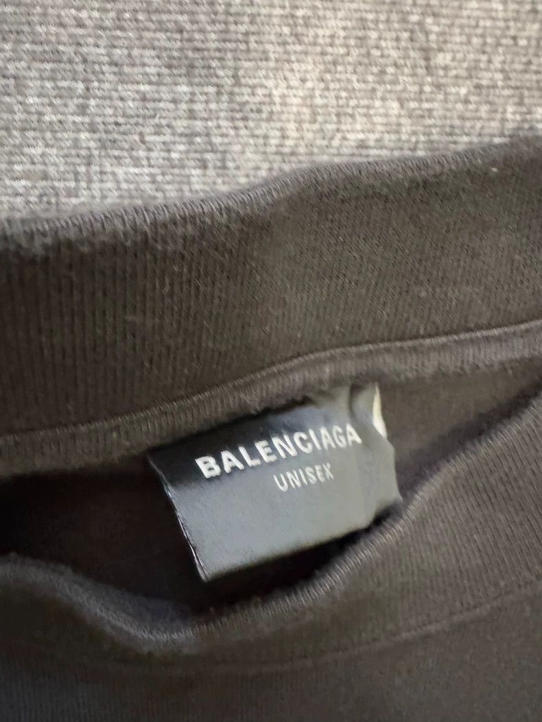 Balenciaga Balenciaga Double b rhinestone logo short sleeve Size US S / EU 44-46 / 1 - 3 Thumbnail