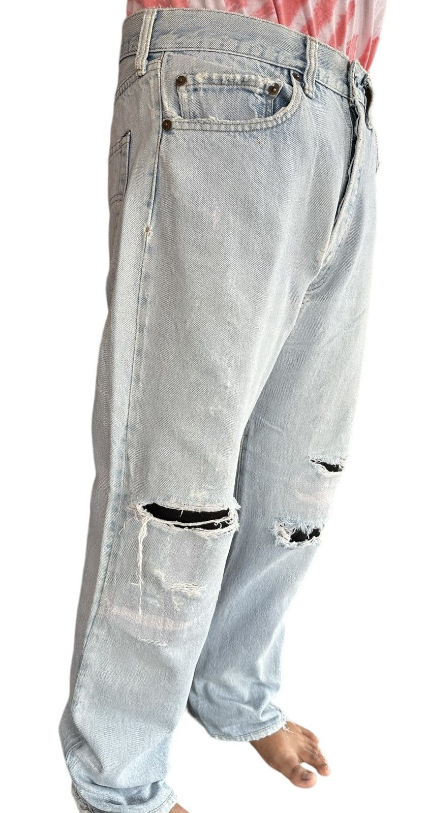 Levi's × Undercover × Vintage Levis Vintage Selvedge 80s Rare Item Size US 31 - 15 Thumbnail