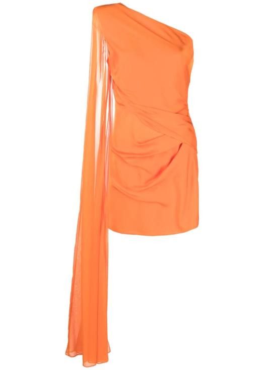 Roland Mouret ROLAND MOURET Women Short Skirts RMSS23017S ORANGE Orange Size S / US 4 / IT 40 - 1 Thumbnail