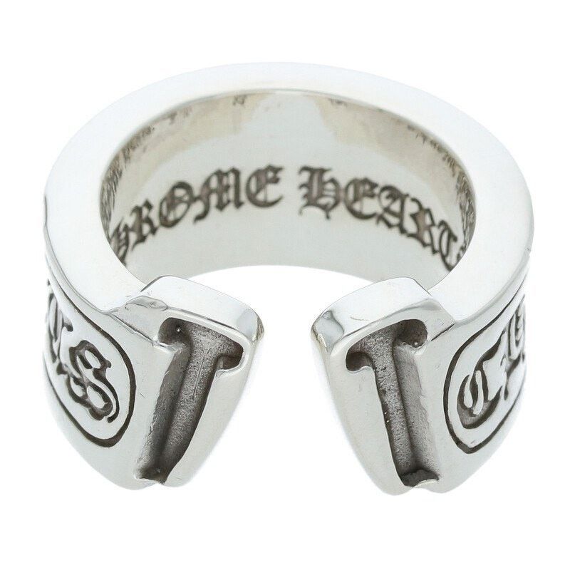 Chrome Hearts Chrome Hearts Large Scroll Label Silver Ring Size ONE SIZE - 2 Thumbnail