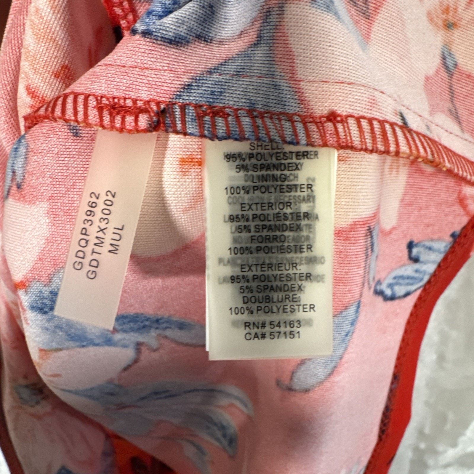 Guess NWT GUESS Printed Scuba-Crepe Sheath Lined Sleeveless Floral Size XL / US 12-14 / IT 48-50 - 5 Thumbnail