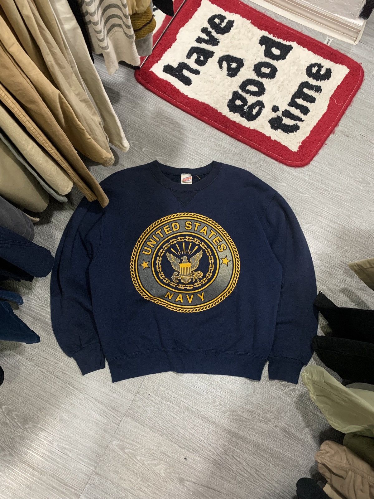 Soffe SOFFE United State Navy Sweatshirt Size US M / EU 48-50 / 2 - 1 Thumbnail