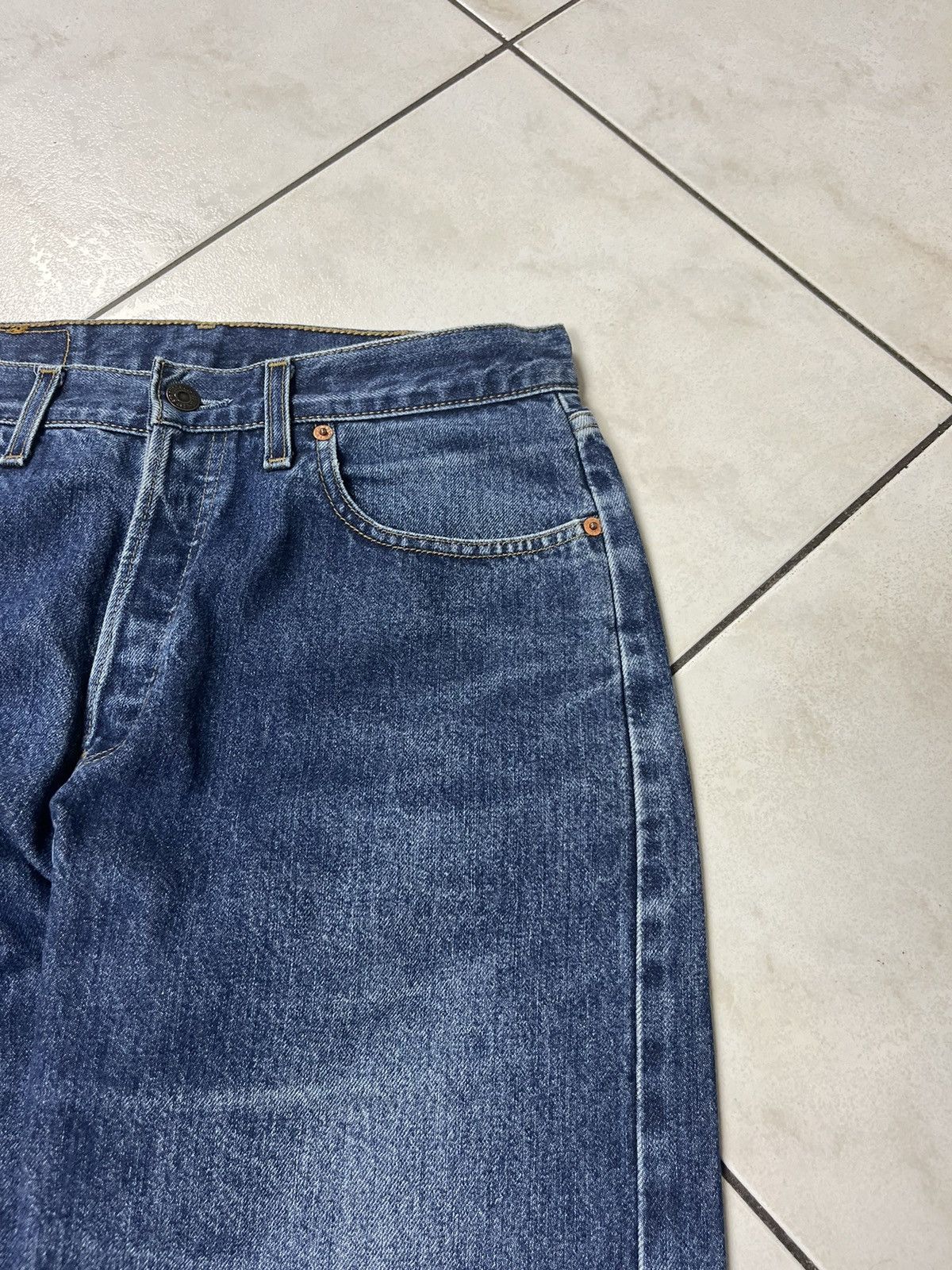 Levi's × Levi's Vintage Clothing × Vintage Vintage 90s Levi’s orange tab 628 02 denim jeans baggy pants Size US 33 - 8 Thumbnail