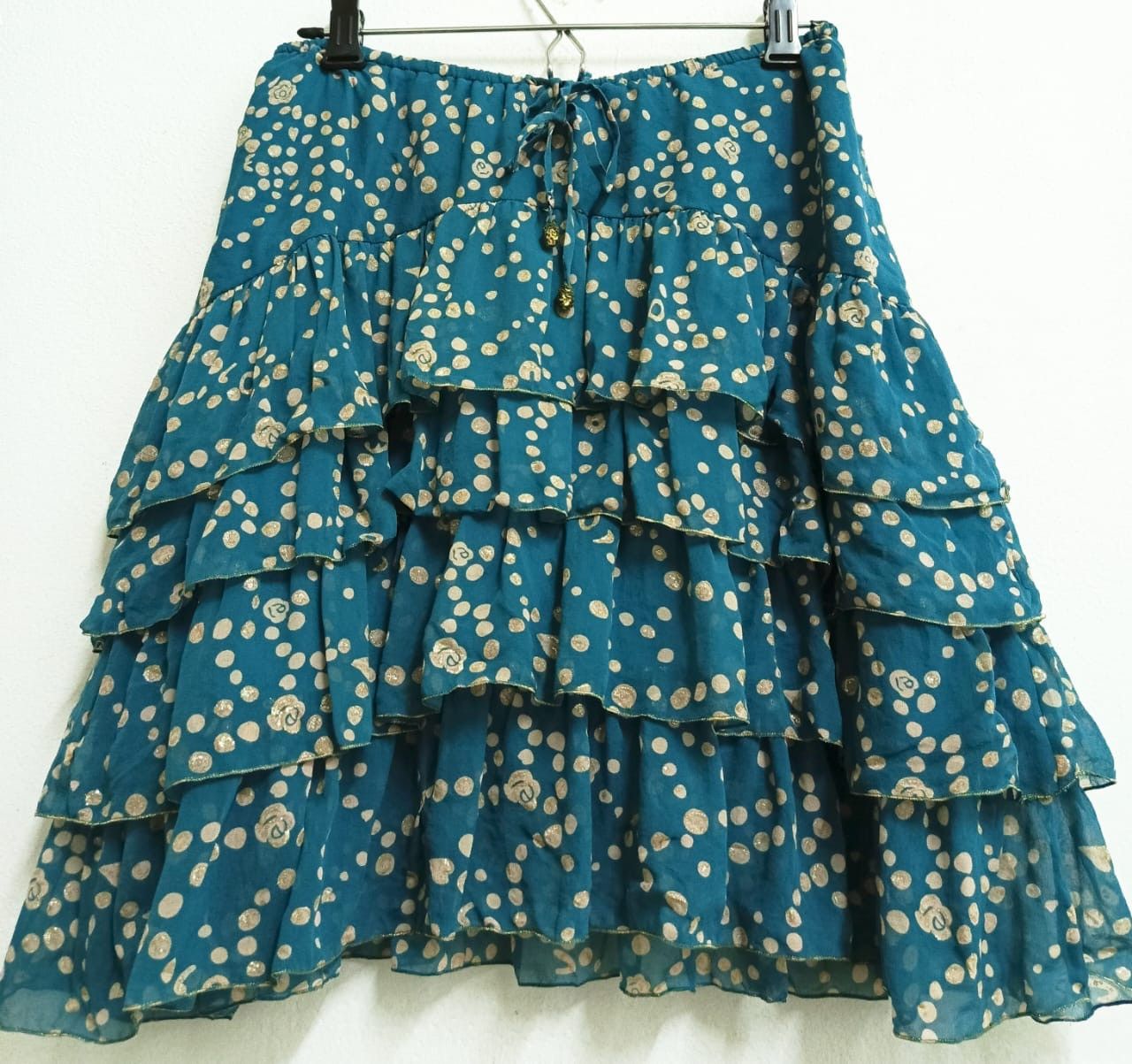 Tsumori Chisato Vintage Tsumori Chisato Women's 4-tiered ruffle mini skirt Size M / US 6-8 / IT 42-44 - 2 Thumbnail