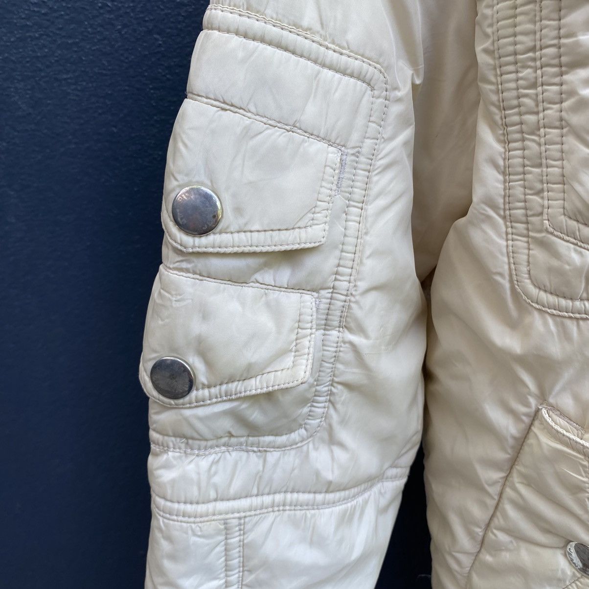 Moschino Moschino multi Pocket Cargo Puffer Love Jacket Size US S / EU 44-46 / 1 - 5 Thumbnail