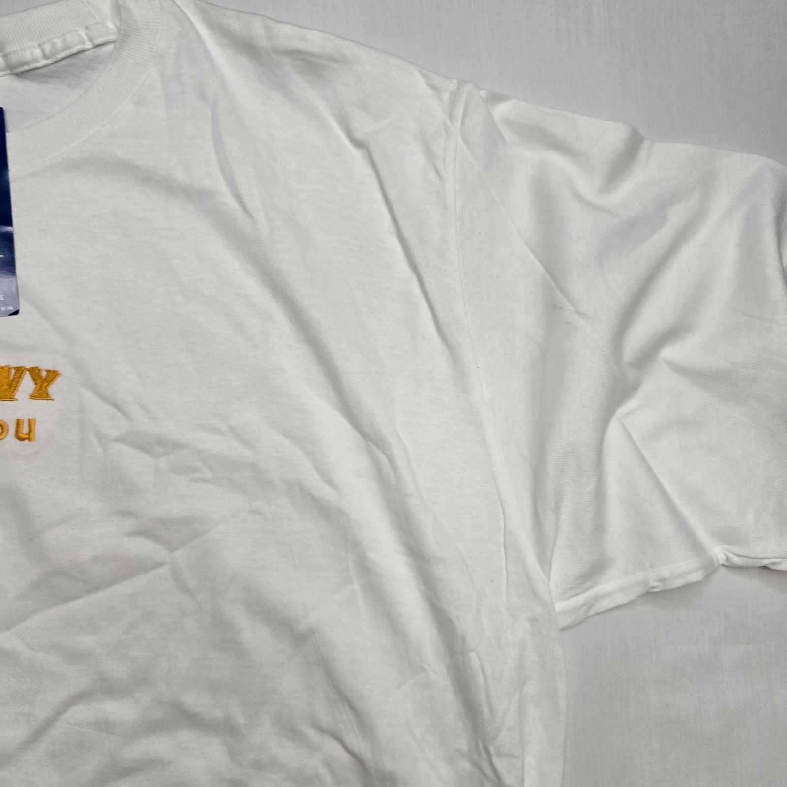 Hanes Hawaii Shirt Groovy Lou Embroidered White 3XL Hawaiin Tee Size US XXL / EU 58 / 5 - 3 Thumbnail