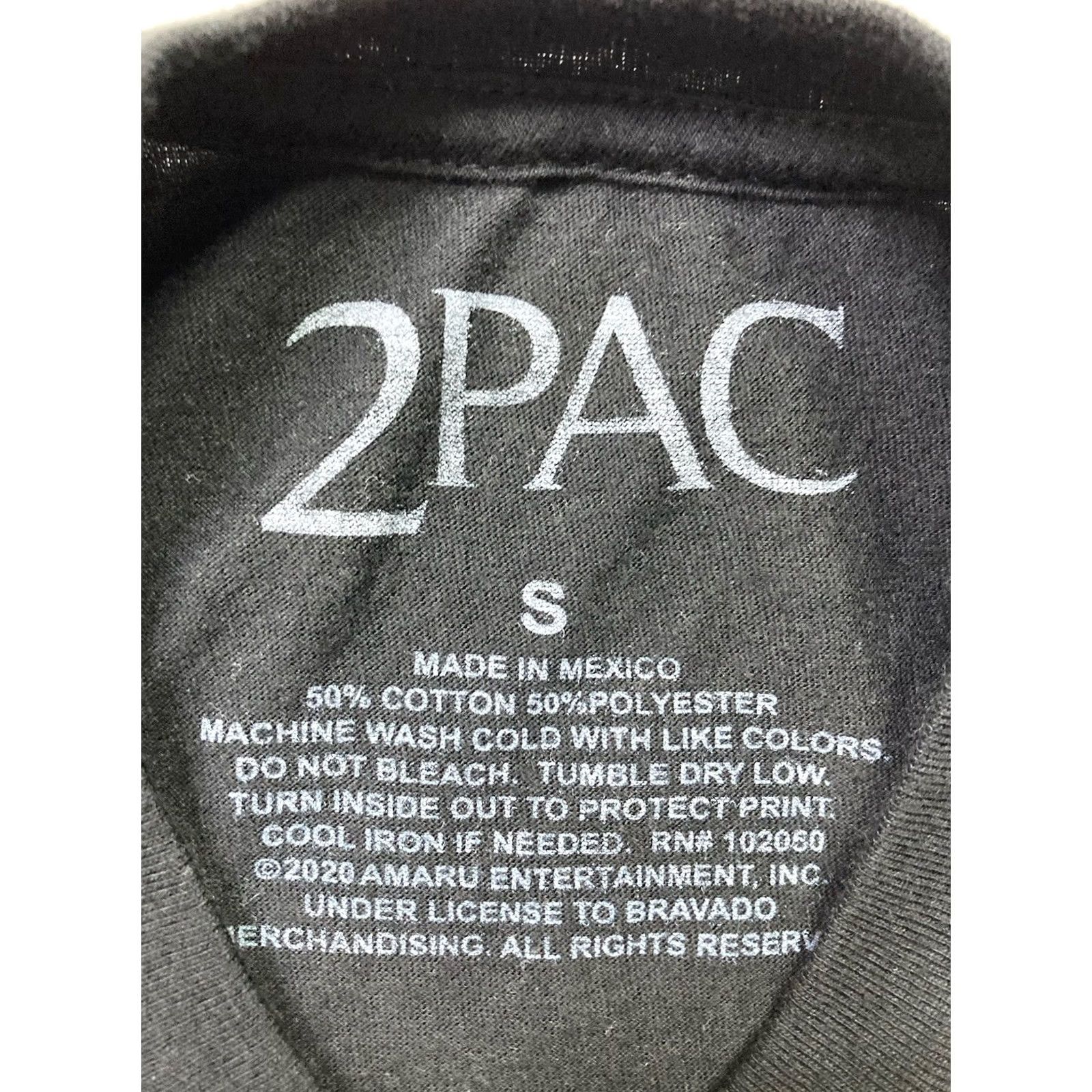 Vintage VINTAGE 2pac Tupac Shakur Praying Hand Graphic T-shirt Men Small Black Music Shirt Mens Small Black Graphic Print Hip Hop Retro 90s Size US S / EU 44-46 / 1 - 4 Thumbnail