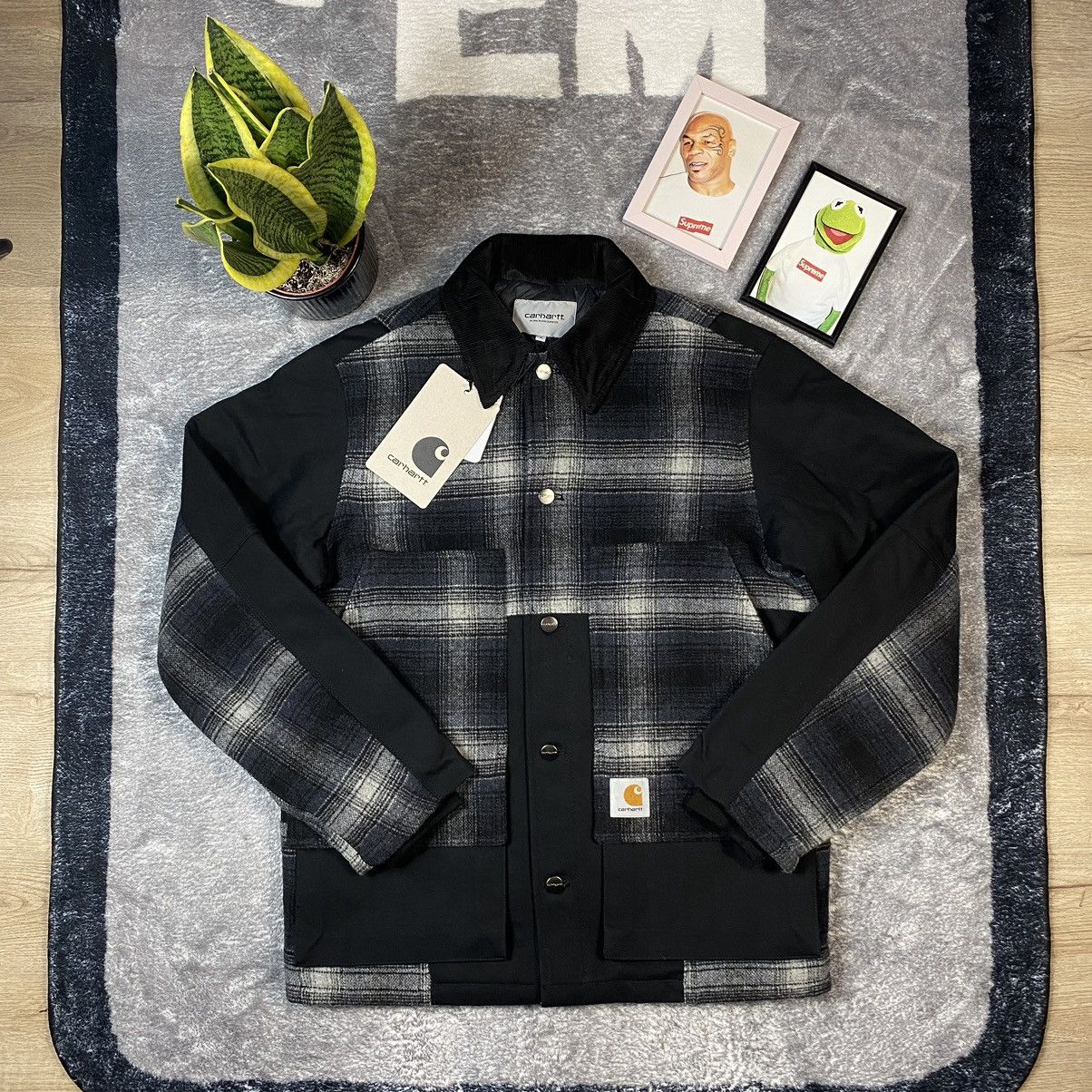 image of Carhartt Highland Oversize Jacket American Style Y2K in Black, Men's (Size Medium)