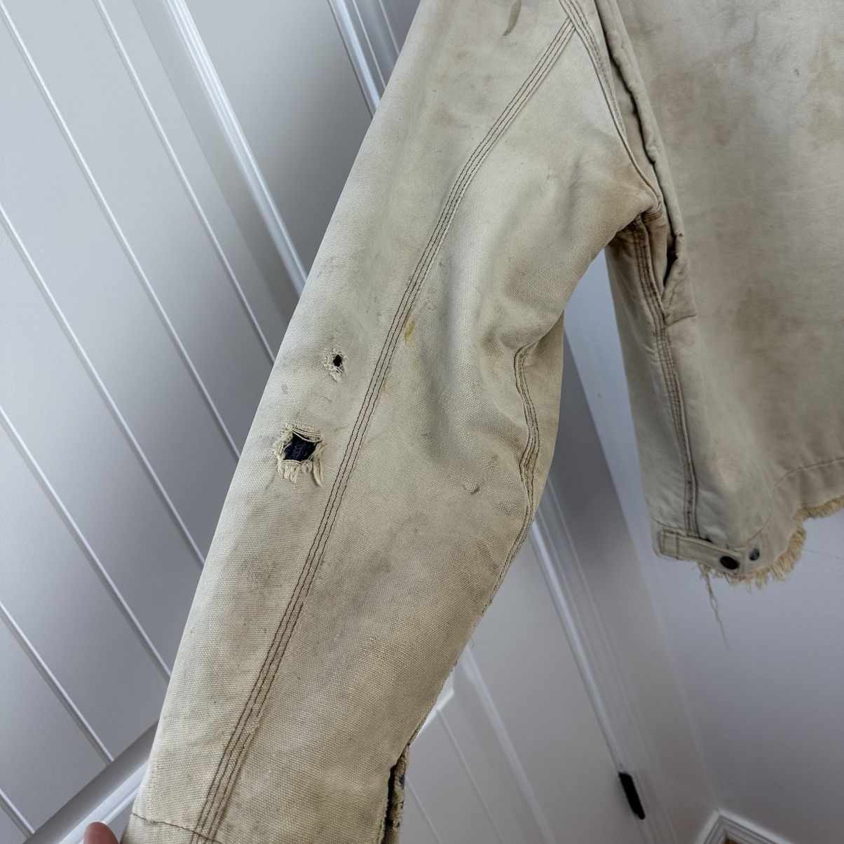 Carhartt 1970’s Vintage Carhartt Detroit Jacket XL Tan 6BLJ Blanket Size US XL / EU 56 / 4 - 6 Thumbnail