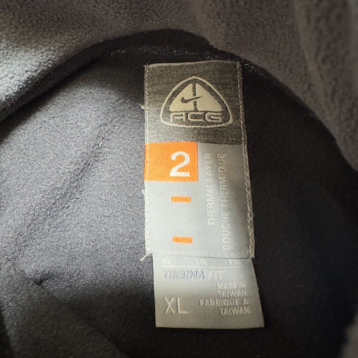Nike × Nike ACG × Vintage Vintage Nike ACG fleece sweatshirt Size US XL / EU 56 / 4 - 4 Thumbnail