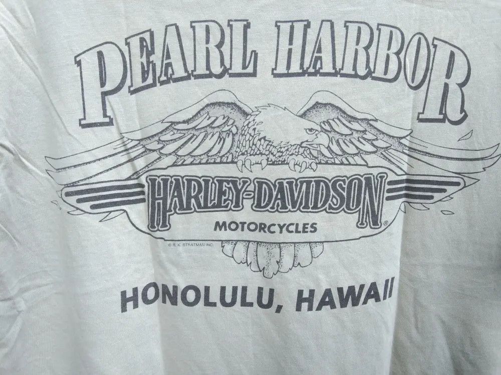 Harley Davidson × Vintage VINTAGE HARLEY DAVIDSON HONOLULU HAWAII Size US M / EU 48-50 / 2 - 4 Thumbnail