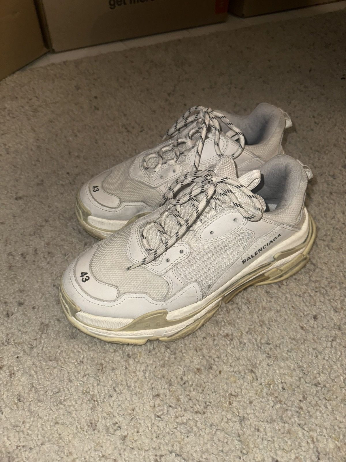 Balenciaga Balenciaga triple S sneaker Size US 10 / EU 43 - 2 Thumbnail