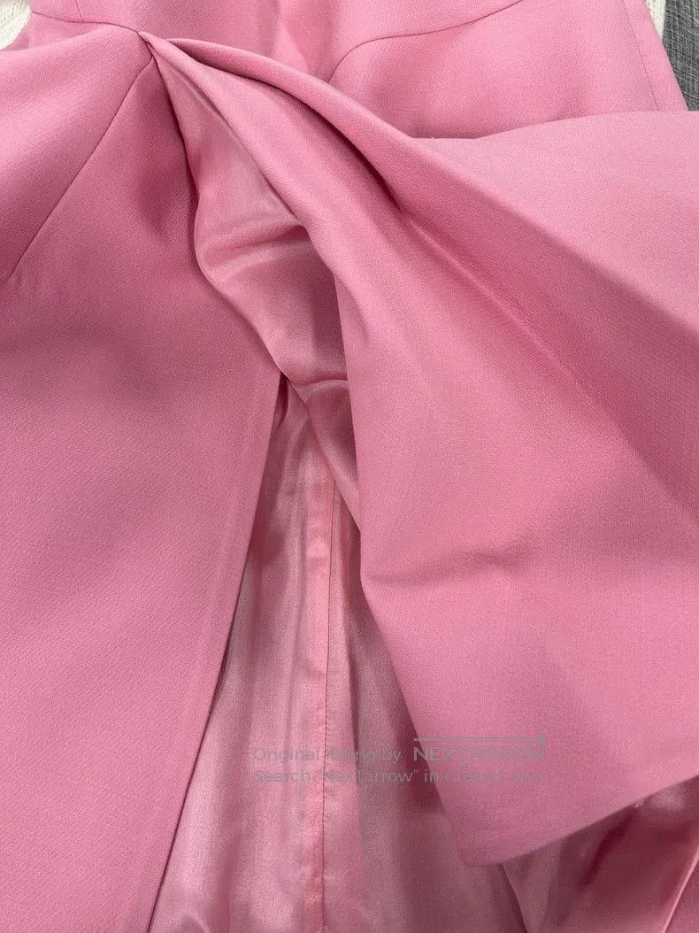 Valentino Valentino Pink wool dress Size S / US 4 / IT 40 - 4 Thumbnail