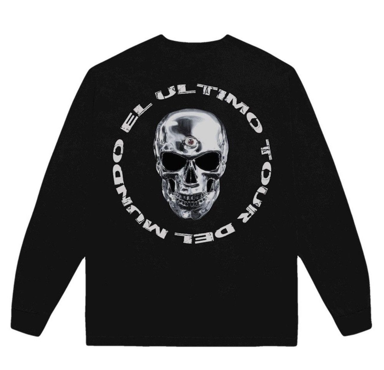 Designer Bad Bunny El Ultimo Tour del Mundo L/S Tee Size US M / EU 48-50 / 2 - 2 Thumbnail