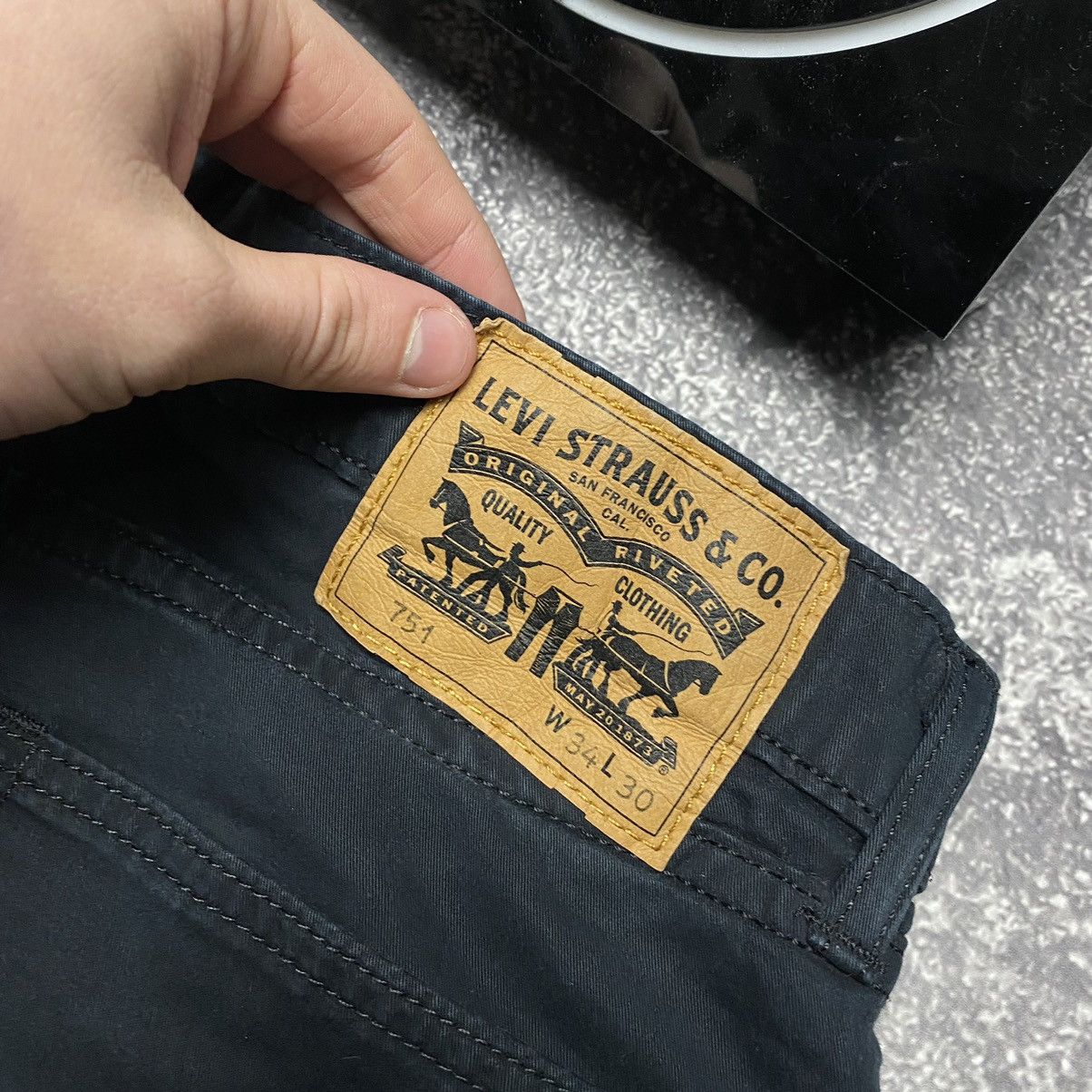 Other Vintage Levi’s Strauss Black Lable Denim Oldmoney jeans Size US 32 / EU 48 - 5 Thumbnail