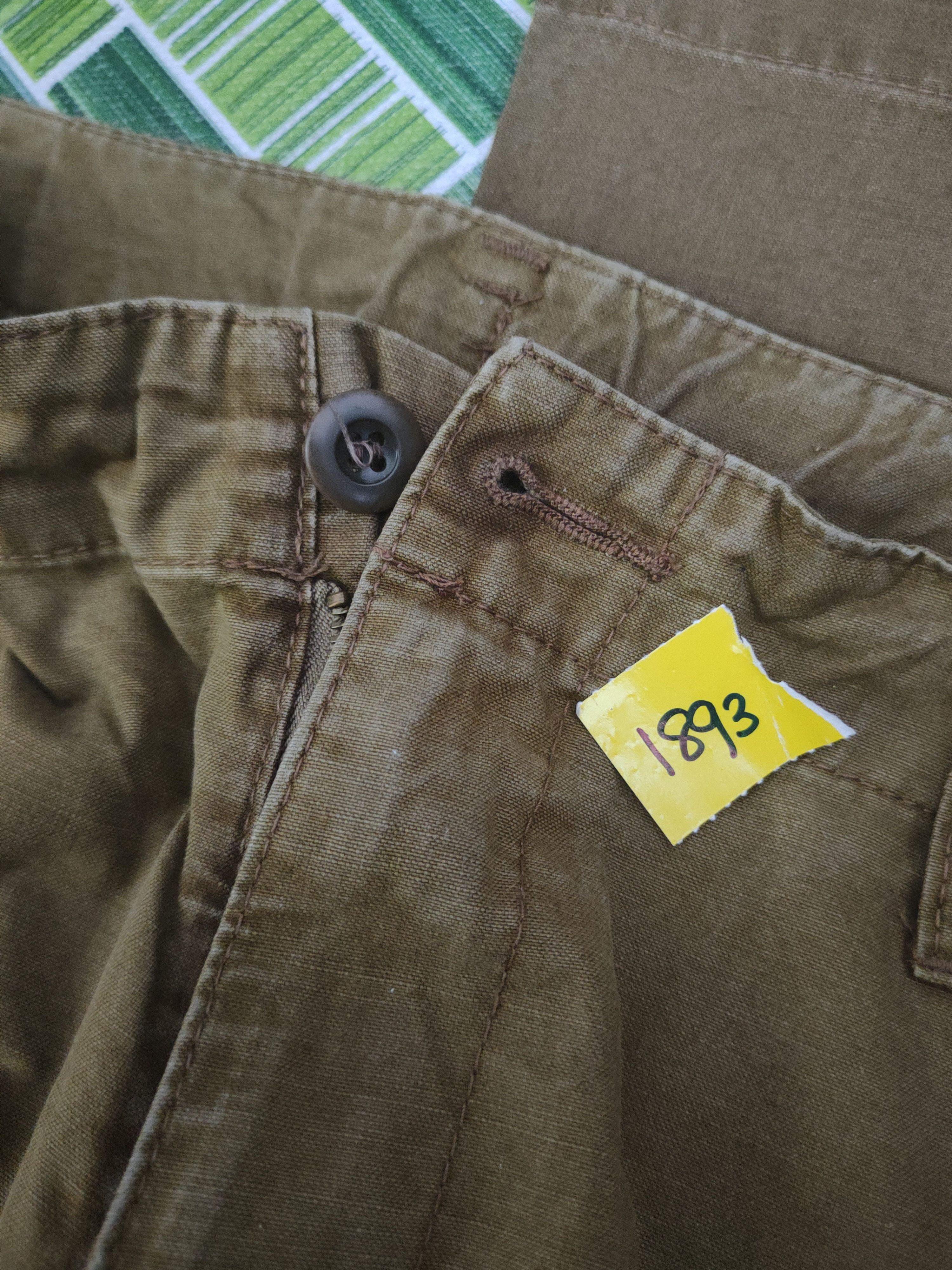 Japanese Brand DL Uniqlo Brown Multipocket Tactical Cargo Pants #1893 Size US 34 / EU 50 - 14 Thumbnail