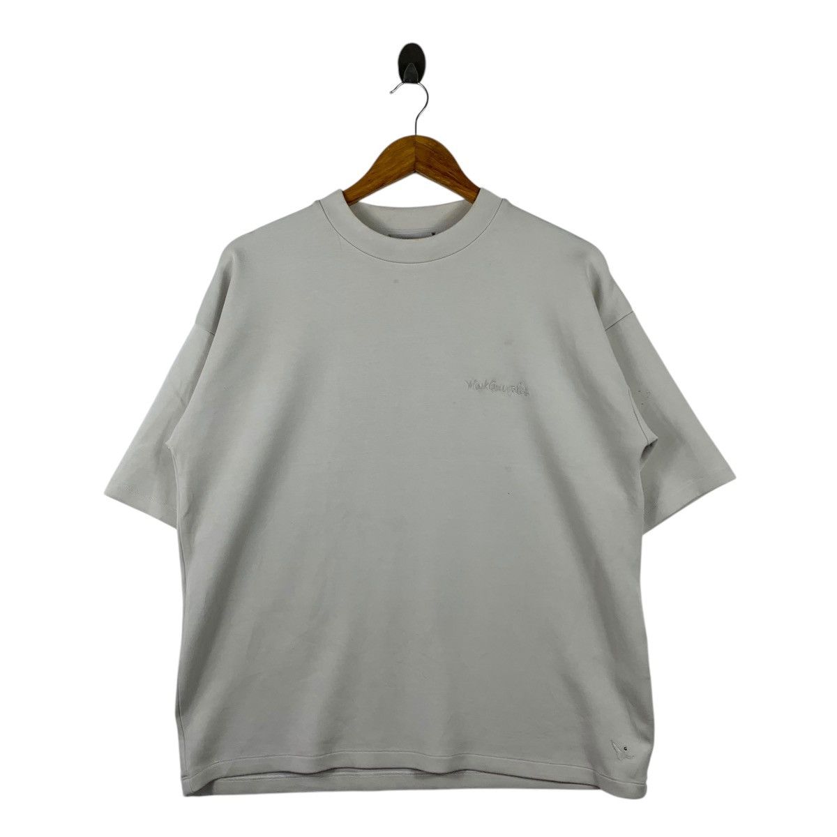 Vintage MARK GONZALES 1cent Sense Of Place Design Print White Shirt Size US M / EU 48-50 / 2 - 3 Thumbnail