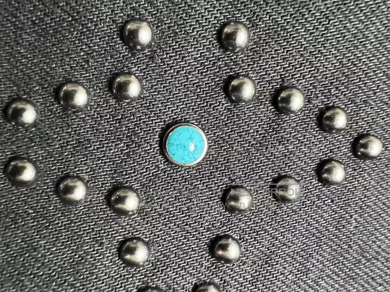 Louis Vuitton Louis Vuitton FW24 Turquoise studded denim jacket Size US S / EU 44-46 / 1 - 7 Thumbnail