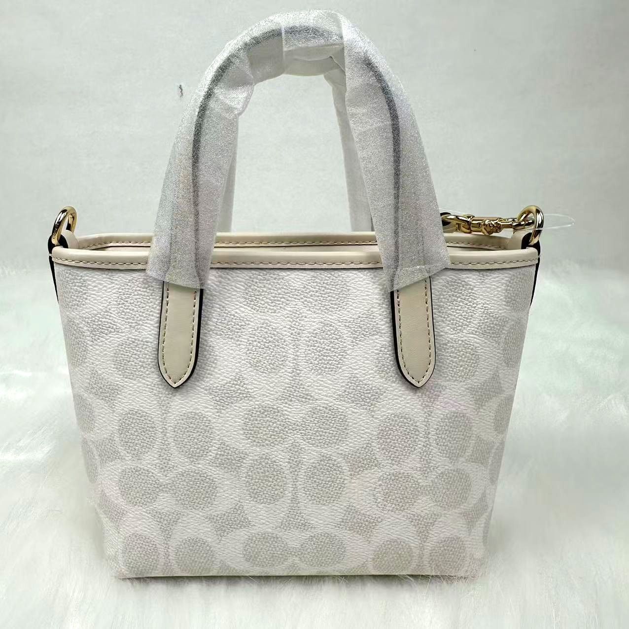 Coach Coach Mini City Tote Bag Crossbody Shoulder Sig Canvas NWT Size ONE SIZE - 2 Thumbnail