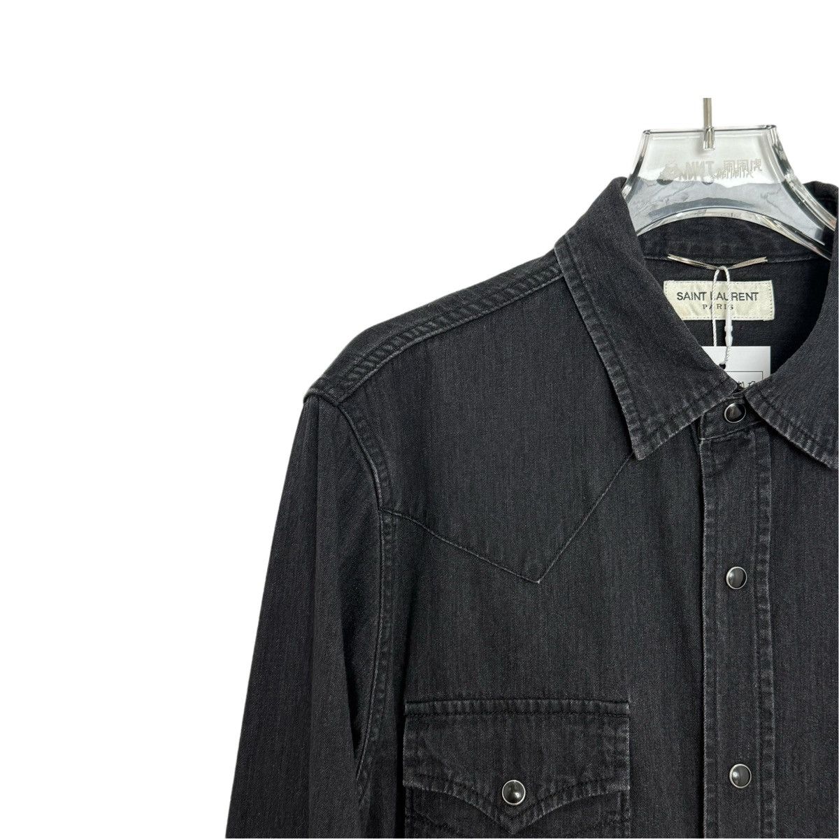 Yves Saint Laurent Yves Saint Laurent Metal Buttons Long Sleeve Shirt K26WX Size US M / EU 48-50 / 2 - 3 Thumbnail