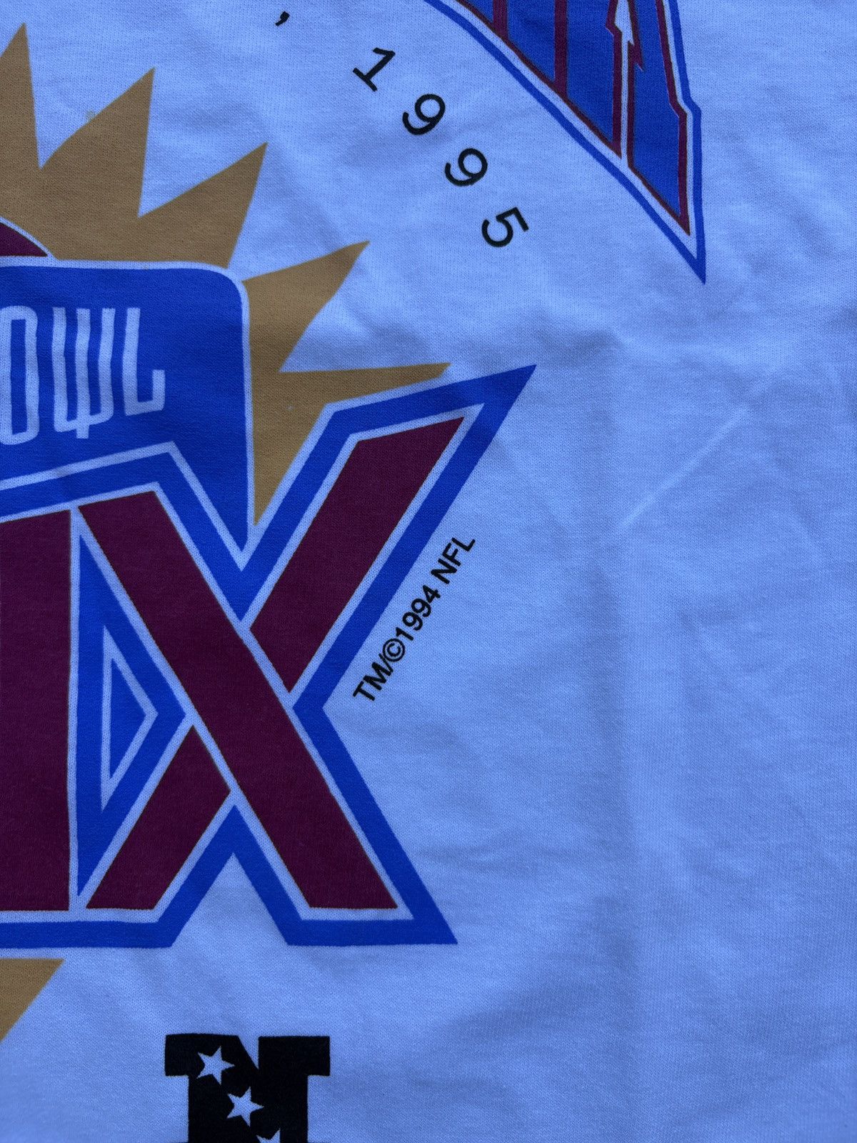 NFL Vintage 95’ Apex One NFL “Super Bowl XXIX” T-Shirt Size XL Size US XL / EU 56 / 4 - 5 Thumbnail