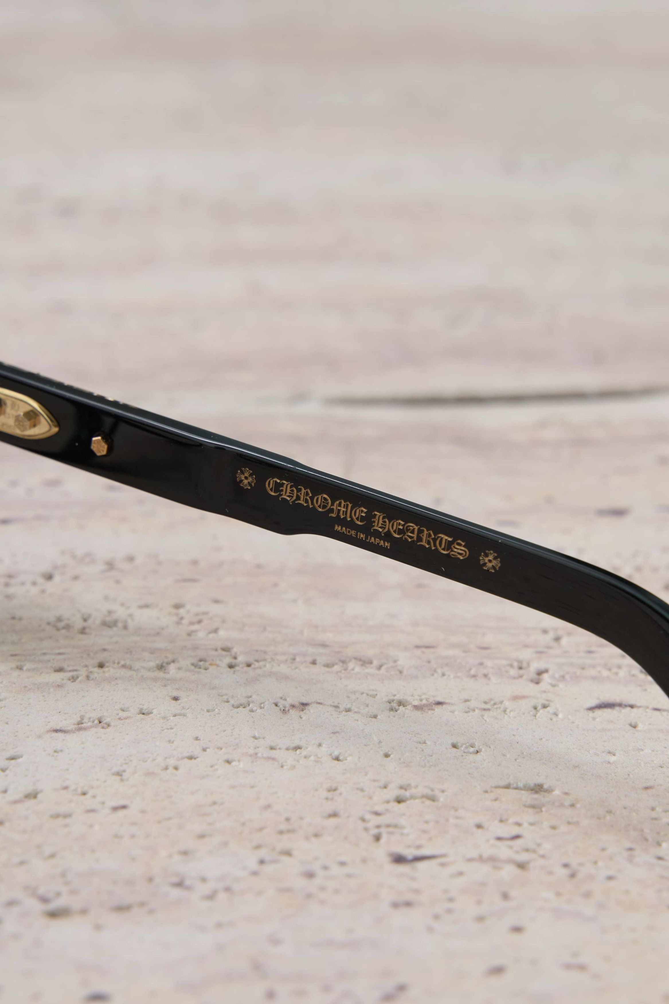 Chrome Hearts CHROME HEARTS ASSTRAORDINAIRE - A BLACK - 18K GOLD PLATED Size ONE SIZE - 5 Thumbnail
